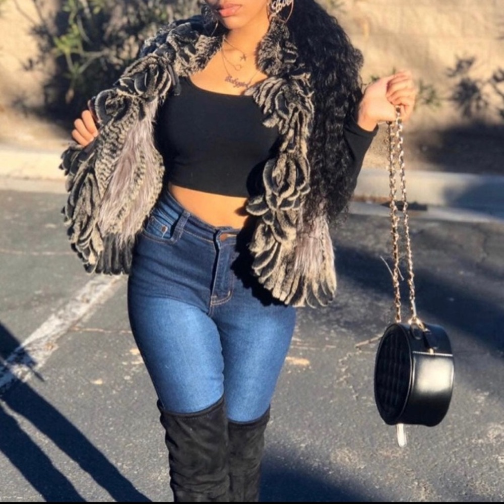 Vintage fur vest